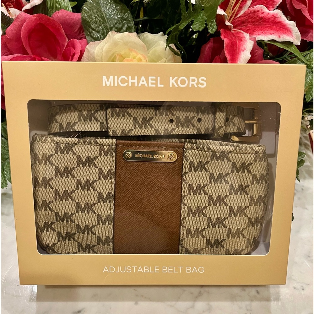 Michael Kors Adjustable Belt Waist Bag, Fanny Pack